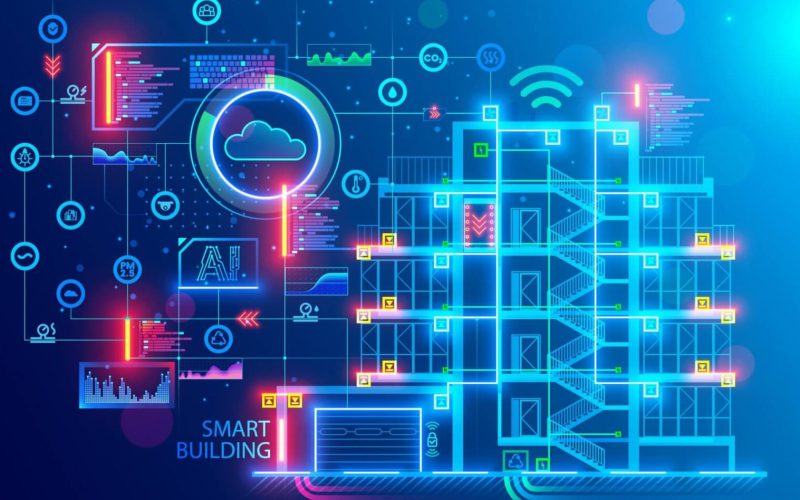 Building,Design,Concept.,Engineering,Of,Autonomous,System,Of,Smart,Building.