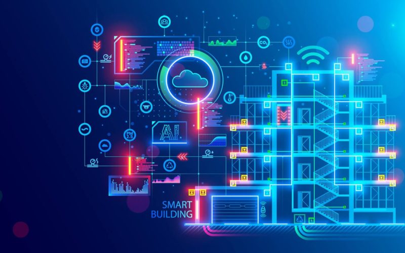 Building,Design,Concept.,Engineering,Of,Autonomous,System,Of,Smart,Building.