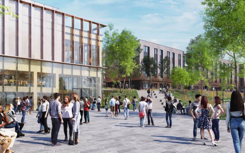 Student Village Square Stoke