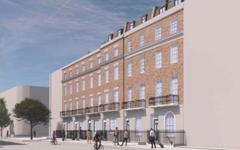 Studio Moren_Ebury Street_Exterior Rendering