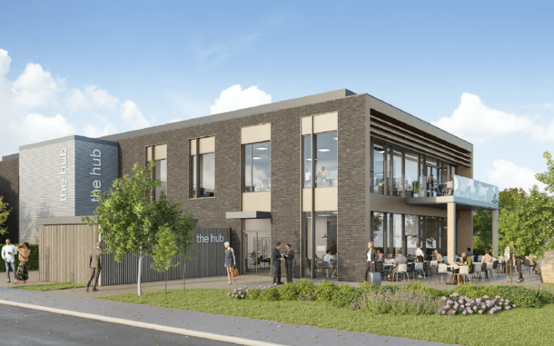 The Hub CGi Elevation