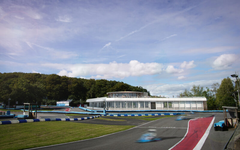 The Paddock, Buckmore Park - proposed exterior - trackside