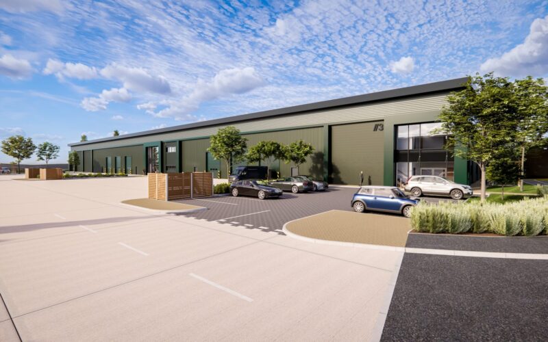 Tungsten Properties acquires Filton industrial site for £5 million – Building 3 ground level CGI