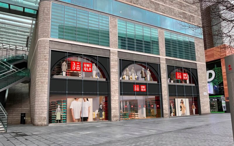 UNIQLO Liverpool ONE store render