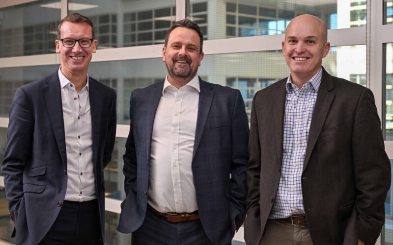 WELCOME: Property consultancy Vail Williams has a new joiner at the Oxford office. From left, Vail Williams’ David Barden, Regional Managing Partner for Thames Valley, David Grove, New Valuation Associate at Oxford, and Richard Dawtrey, Head of Oxford office.