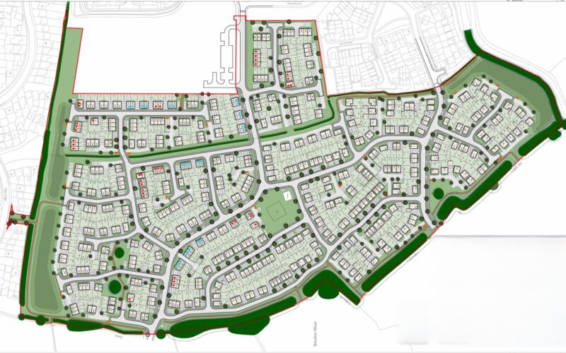 Vistry Boulton Moor site plan copy