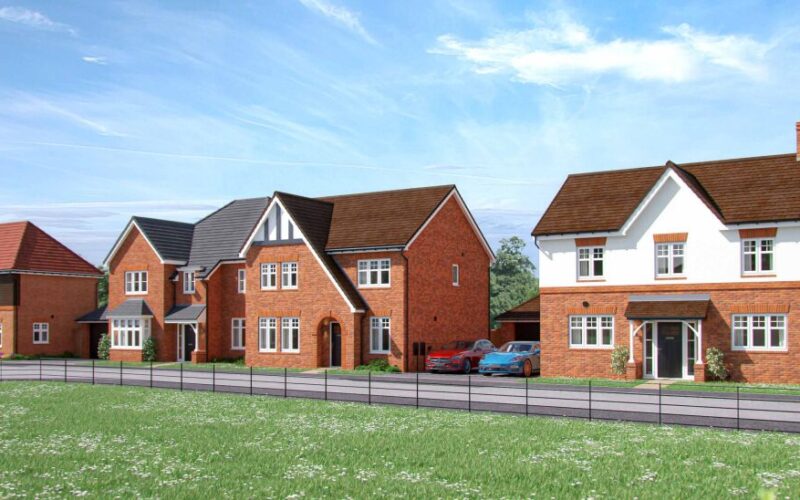 Vistry St James Gate Bulkington CGI