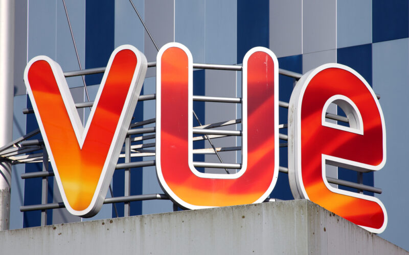 Carmarthen,,Wales,,Uk,,October,22,,2016,:,Vue,Cinemas,Advertising