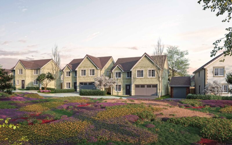 Wain Homes SV cgi street scene