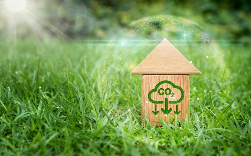 Decarbonization,Of,Real,Estate.,Lower,Co2,Emissions,And,Reduce,Carbon.