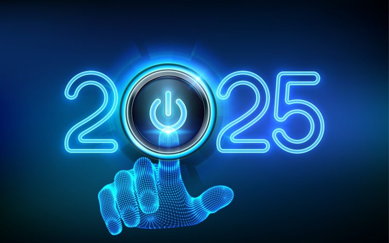 2025,Start.,Wireframe,Hand,About,To,Press,A,Power,Button.
