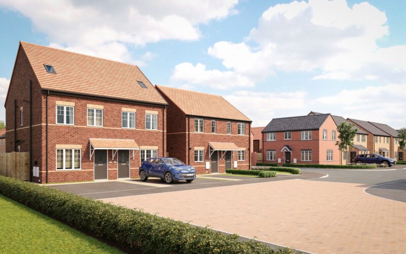 100% affordable - Avant Homes will deliver 73 plots at Lingwell Gate Lane, Wakefield (CGI indicative of house types being built)