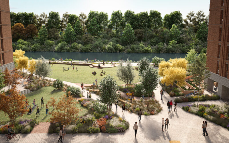 Barings Glenbrook Leeds East_Riverside Walk