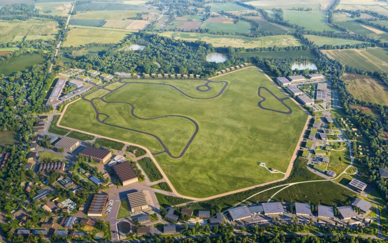 Bicester Motion proposed aerial illustrated masterplan to support growth and create opportunities with a 10-year investment plan - credit- Bicester Motion
