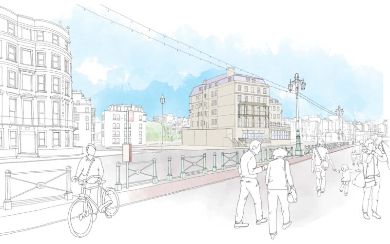 Britannia Hotels Group has submitted plans for the restoration and regeneration of Brighton’s iconic Royal Albion Hotel