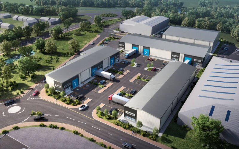 Burntwood Business Park CGI