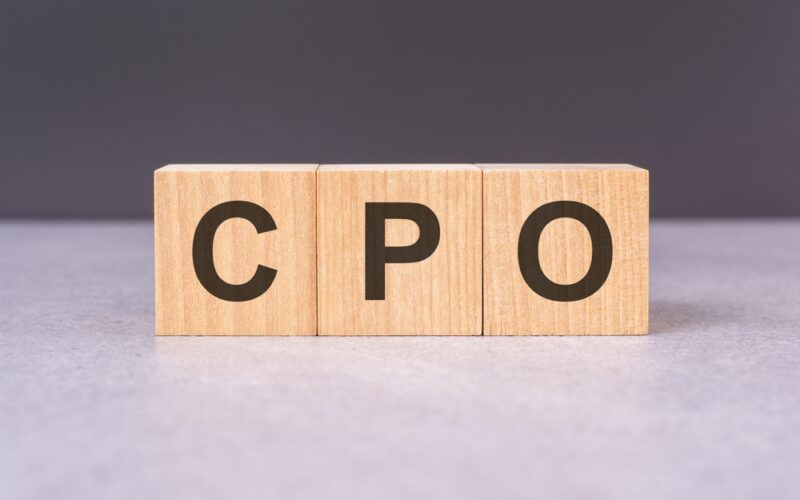 Cpo,-,Acronym,From,Wooden,Blocks,With,Letters,,Top,View