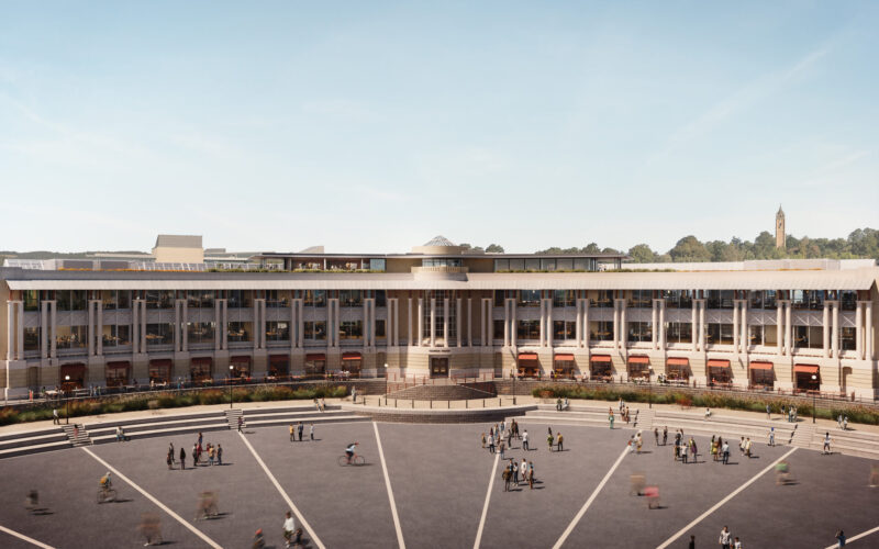 Canons Wharf_Crescent Building and Ampitheatre