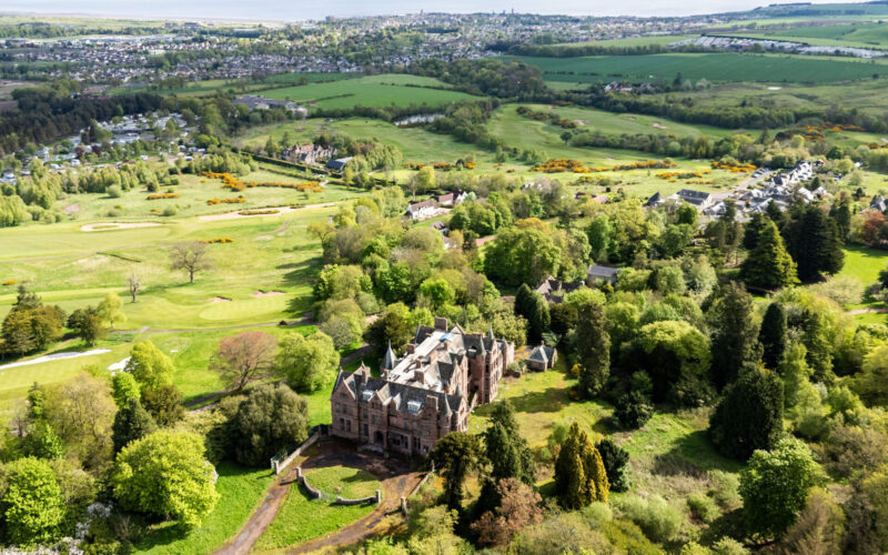 An old Manor House set in the middle of the countryside