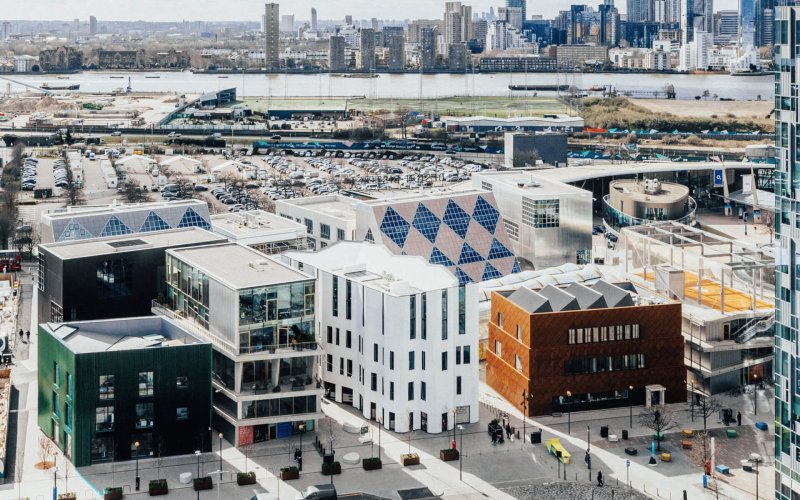 Design District, Greenwich Peninsula - credit to Taran Wilkhu