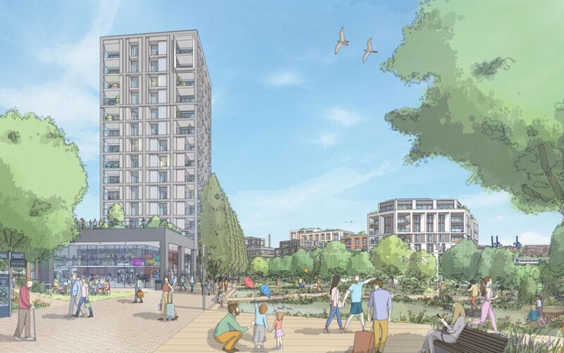 Ebbsfleet Central East artist imagery - Press Release