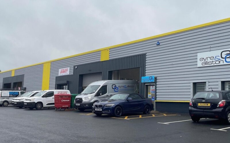 Fund refinanced - Mansfield South Trade Park in Mansfield (pictured) was acquired by the fund for £3.35m in 2021