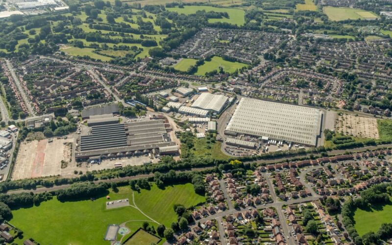 Hortons Estate Ltd - Sinfin Aerial 03.23