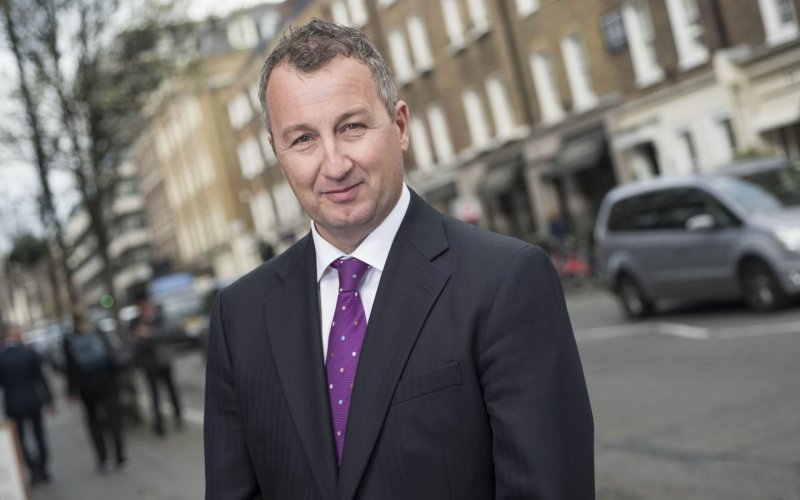 John Webber , Colliers Internatioinal pictured @ Colliers HQ 50 George St W1. 
pix and copyright Nick Cunard / NCSM Media