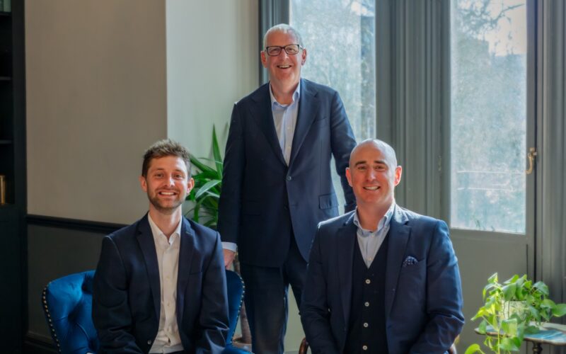 Mac Mic Land SE team (L-R) Nick Rennie, Steve Clegg and Conor Roberts