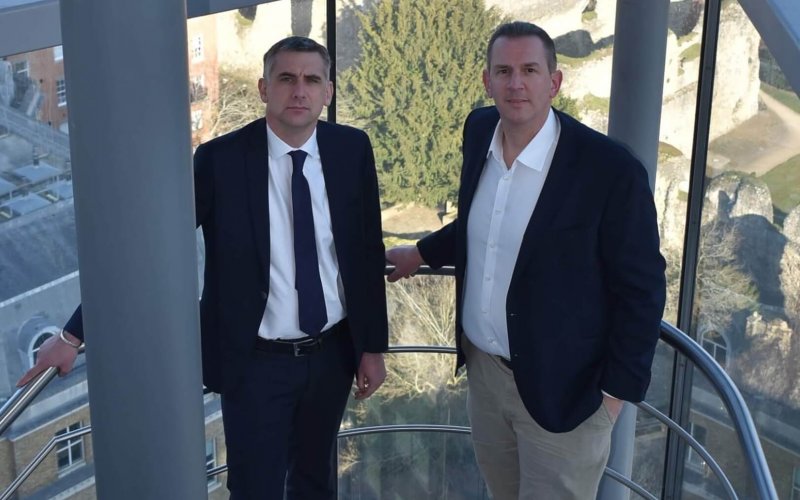 Neil Seager (left) and Alec White