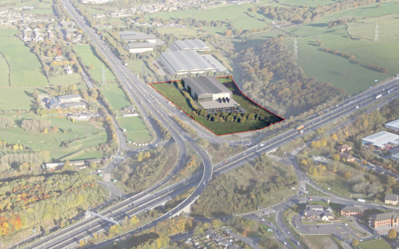 North Bierley aerial cgi