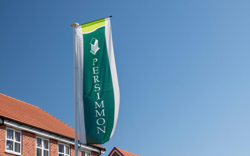 Littlehampton,,West,Sussex,,Uk,,September,17,,2019.,Persimmon,Plc,,Banner
