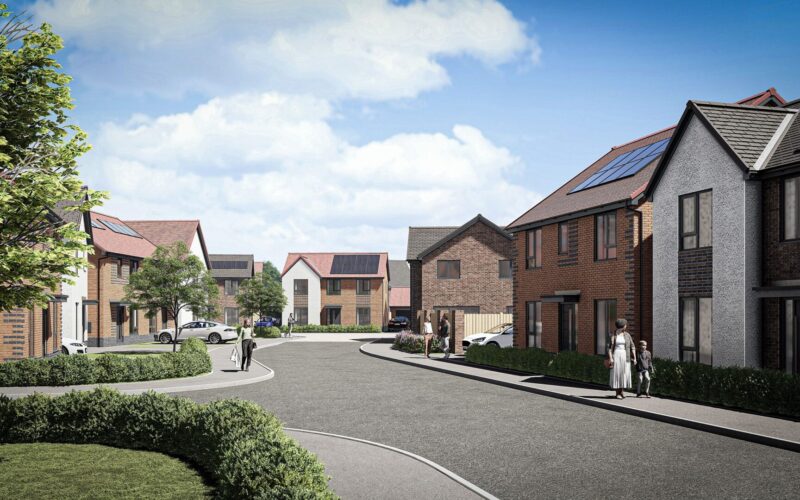 Planning granted - Honey will deliver 722 plots and £202m in revenue across Yorkshire and Derbyshire (CGI indicative of house types)