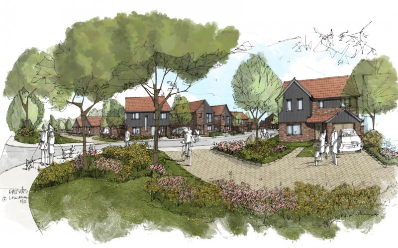 Preston Down Road Artists Impression. Credit LHD Design (1)