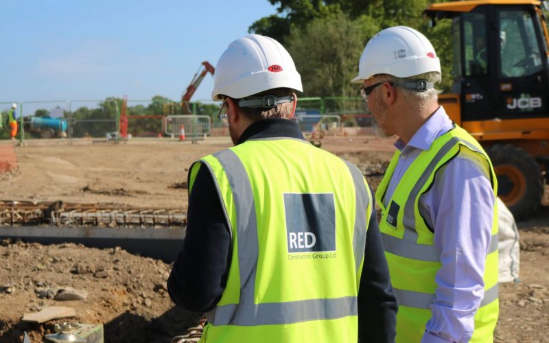 RED Construction Special Projects on site