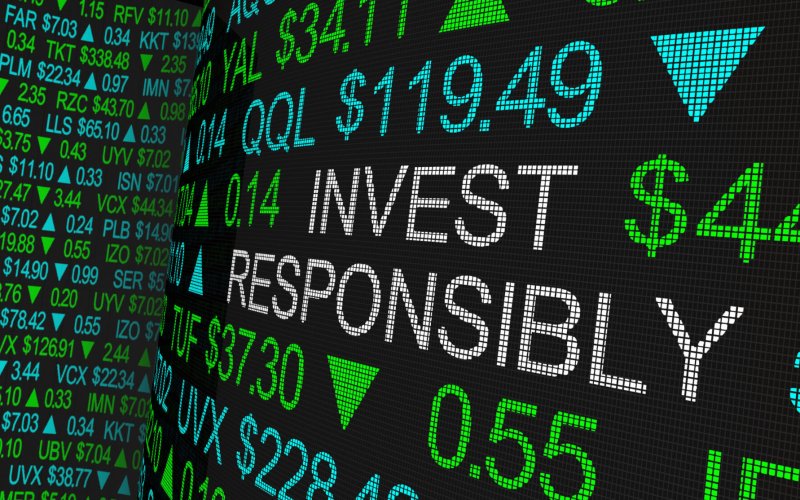 Invest,Responsibly,Ethical,Investing,Moral,Stock,Investment,3d,Illustration