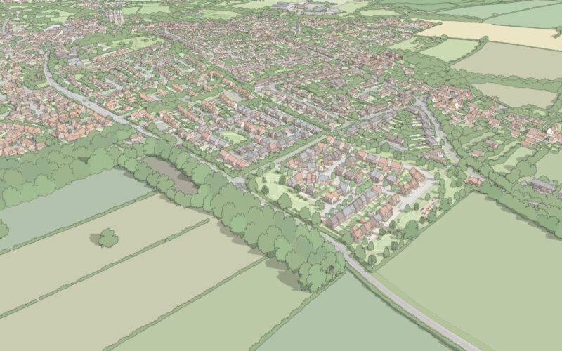 Richborough Southwell - Sk aerial v4