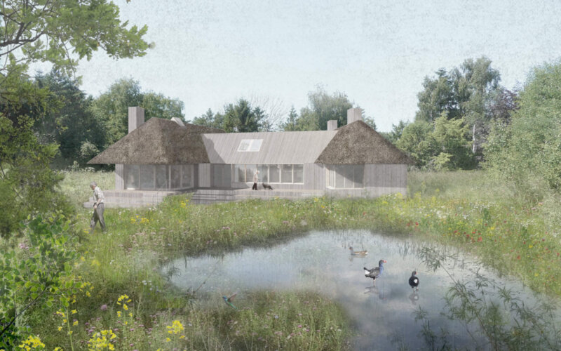 Thatch House Visual