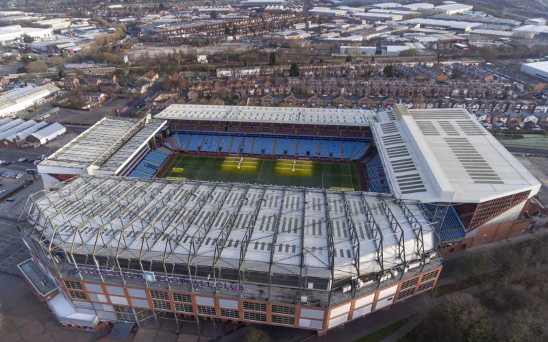 Birmingham,,Uk,-,December,2016,-,Aerial,View,Of,Villa
