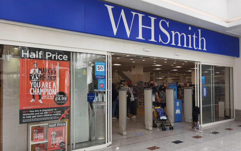 London,uk-,May,28,,2021:,The,Retail,Shop,Of,Whsmith,In