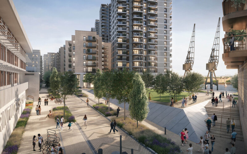 Westferry Dockside Gardens