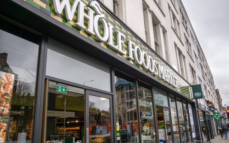 London,,Uk,-,March,5,2022:,Whole,Foods,Market,Branch