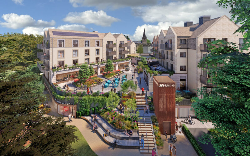 hnw-architects-chippenham-riverside-terrace-aerial-copyright-hnw-architects
