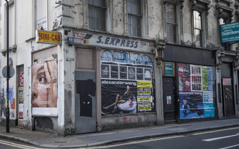 Old,Closed,Down,Shops,On,A,Run,Down,Backstreet,In