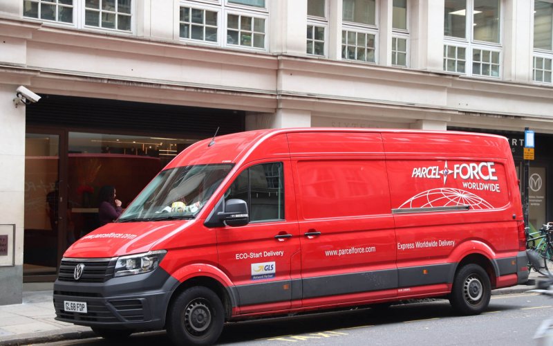 London,,Uk,-,July,15,,2019:,Parcelforce,Parcel,Delivery,Van