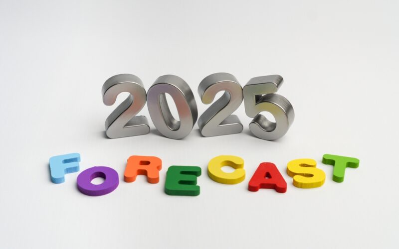 2025,Forecast,In,Random,Placement,Letter,Concept,Alphabet,3d,Colorful